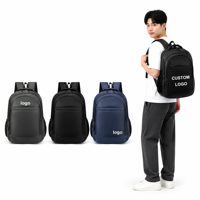 Mochila para Portátil de Viaje de Negocios con Puerto de Carga USB, Logotipo Personalizado, Múltiples Bolsillos, Correas de Hombro Acolchadas, Venta al Por Mayor