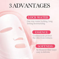 Masque facial à l'acide hyaluronique de rose - Patchs hydratants et nourrissants pour le visage, vente en gros