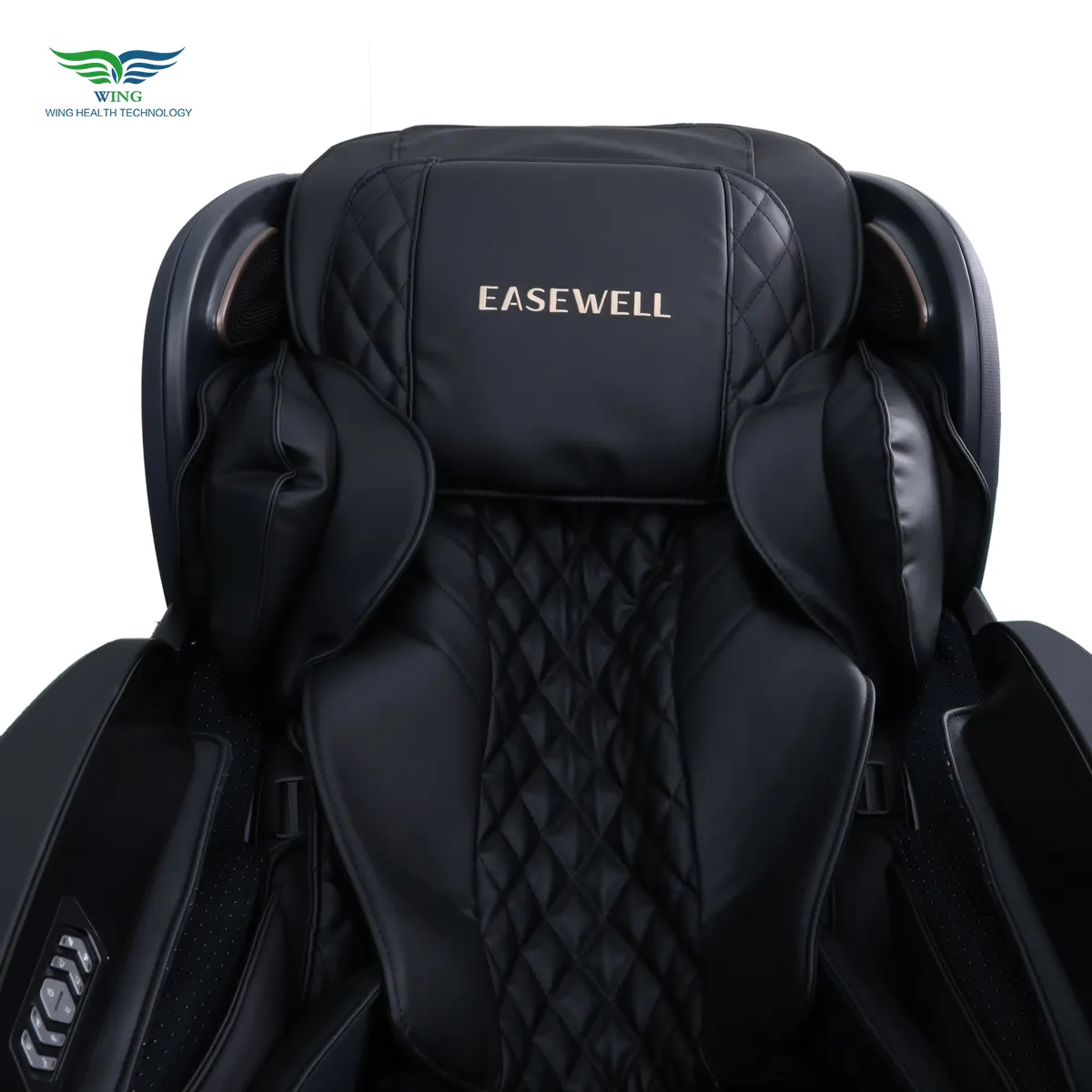 EASEWELL massaggiatore intelligente per ufficio in materiale PU di alta qualità 4D s-track sedia da massaggio con funzione a gravità Zero per corpo