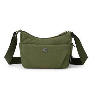 Sac bandoulière léger en nylon multi-poches pour femme avec fermeture éclair, sac de style vietnamien pour le shopping quotidien et les voyages - Product Image 2