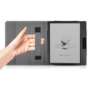 เคสหนัง PU สำหรับ AilesTecca <span class=keywords><strong>Boox</strong></span> ขนาด 7 นิ้ว รุ่น <span class=keywords><strong>Onyx</strong></span> พร้อมสายคล้องมือและฝาปิดแม่เหล็ก ป้องกันหน้าจออีรีดเดอร์ เปิด-ปิดอัตโนมัติ - Product Image 1