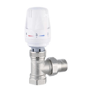 MK-5005 Robinet thermostatique automatique en laiton pour radiateur, contrôle de température A102, vente en gros - Product Image 1