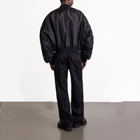 Blouson Aviateur Premium Homme Hiver 2026 – Service OEM, Vente en Gros, Sur Mesure, Haute Qualité, Tricoté, Enduit, Coupe-Vent
