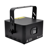 Projecteur de scène professionnel à tête mobile LED laser RVB 3-en-1 2W/3W, DMX512 personnalisable pour grandes barres de spectacle