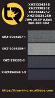 Tissu de costume en laine, polyester et élasthanne italien 70/29,5/0,5, laine mérinos peignée, mode pour hommes