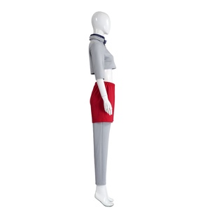 Set Costume Cosplay Ispirato a Eleven per Donne, Stile <span class=keywords><strong>Stranger</strong></span> <span class=keywords><strong>Things</strong></span>, Outfit in 3 Pezzi per Spettacoli Teatrali - Product Image 4