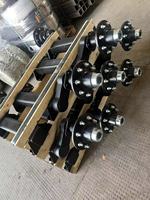 Essieu de torsion essieu de torsion léger pour remorque avec frein hydraulique