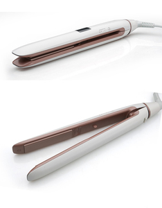 Plancha <span class=keywords><strong>de</strong></span> <span class=keywords><strong>pelo</strong></span> plana infrarroja <span class=keywords><strong>de</strong></span> <span class=keywords><strong>vapor</strong></span> nueva llegada etiqueta privada personalizada pantalla LCD plancha <span class=keywords><strong>de</strong></span> <span class=keywords><strong>pelo</strong></span> <span class=keywords><strong>de</strong></span> energía eléctrica - Product Image 2