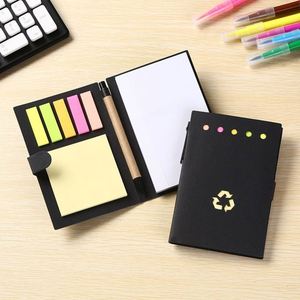 Bloc de Notas Adhesivas Personalizadas con Logotipo, Lista de Tareas, Estilo Libreta, Bloc de Notas Promocional con Bolígrafo - Product Image 3