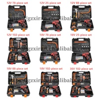 Perceuse à Percussion sans Fil à Prix de Gros 18V, Batterie Li-ion, Mandrin 13mm, Visseuse Électrique avec Éclairage LED