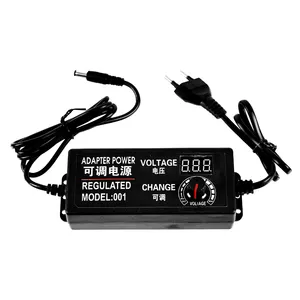 DC adjustable power adapter supply 3-24v 3A DC12V 16V 18V 19V 20V 1a 2a 3a 5a 10a adjustable power adapter