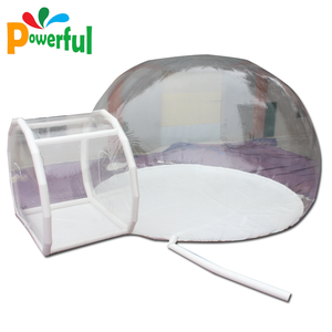 Dôme igloo PVC hôtel globe extérieur transparent tunnel unique camping en plein air transparent fête tentes bulle - Product Image 2