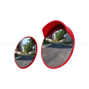 Miroir convexe Angcheng à grand angle de 80 degrés, miroir de sécurité réfléchissant pour les angles de route, pour la circulation et l'utilisation en garage - Product Image 1