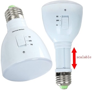HA CONDOTTO LA Luce Di Emergenza HA CONDOTTO LA Lampadina E27 Intelligente HA CONDOTTO LA Lampada 5W Batteria Ricaricabile Lampada <span class=keywords><strong>per</strong></span> L'illuminazione Esterna Bombillas Torcia Elettrica - Product Image 3