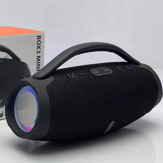 2026 Factory Direct Party LED Light Portable Speaker Outdoor Picnic Camping Portable Speaker