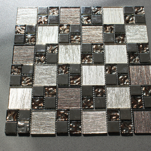 Square Shape Glass <strong>Mosaic</strong> <strong>Tile</strong> <strong>With</strong> Competitive Price for Clear Glass <strong>Mosaic</strong> <strong>Tiles</strong> Kitchen - Product Image 1