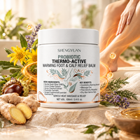 Baume de massage chauffant fermenté pour pieds et mollets 100ml – Soin botanique pour peaux sèches – Relaxation SPA – Bien-être corporel – Marque privée OEM ODM