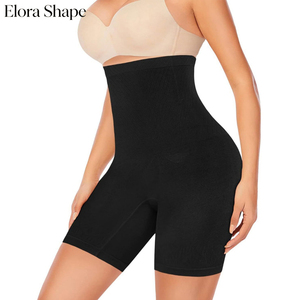 Pantaloncini Modellanti Senza Cuciture a Vita Alta Taglie Forti, Controllo <span class=keywords><strong>Pancia</strong></span>, Sollevamento Glutei, Anti-Arricciamento, Effetto Snellente, Intimo Modellante - Product Image 1