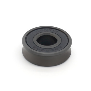 ผู้ผลิตผลิตตลับลูกปืนเม็ดกลมร่องลึกแบบไม่มาตรฐาน S6000RS สีดำเพชร ดีไซน์ร่องรูปตัวยูเว้า ขายส่ง ขนาด 10*26*8 มม. - Product Image 3