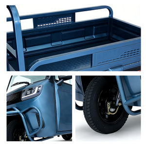 Vélo <span class=keywords><strong>cargo</strong></span> électrique à trois roues de 800 W, cabine fermée, longue autonomie, transport agricole, vente en gros d'usine en Chine - Product Image 3