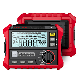 Habotest HT5203 Tester di Resistenza di Isolamento e Continuità <span class=keywords><strong>a</strong></span> Sicurezza Intrinseca Strumenti Elettrici per Test di Isolamento Prese - Product Image 3