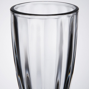Juego de vasos de cristal, vasos con tallo para fiestas, diseño clásico para adultos, transparentes, de pared simple, aptos para lavavajillas. - Product Image 5