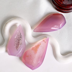 Pendentif Goutte d'Eau en Agate Rose Naturelle Druzy, Cristal de Guérison, Géode, Breloque en Forme de Larme pour Femme, Fabrication de Bijoux, Vente en Gros - Product Image 4
