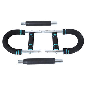 Skyhope pembesar lengan multifungsi, pelatih kekuatan tubuh atas baja tahan karat bisa disesuaikan bentuk U - Product Image 2