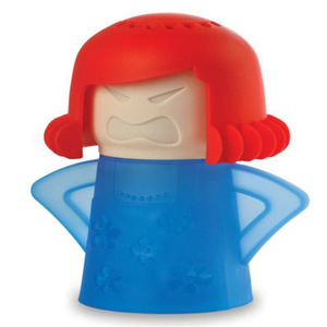 Nettoyeur vapeur pour <span class=keywords><strong>four</strong></span> à micro-ondes Angry Mama, en matériau PP, facile à utiliser, nettoyage <span class=keywords><strong>efficace</strong></span> en quelques minutes, ajoute de l'eau au vinaigre pour un usage domestique ou au bureau - Product Image 3