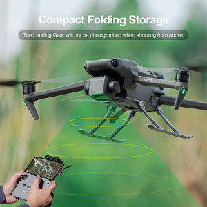 Startrc 1.77 Inch Opvouwbaar Hoogte Verhogen Stand Benen Uitgebreide Landing Gear Voor Dji Mavic <span class=keywords><strong>3</strong></span> Drone Accessoires - Product Image 4