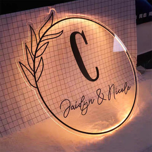 Basso consumo di energia Led Stand acrilico logo salone canale segni esterno Neon su misura bacheca in italico - Product Image 3