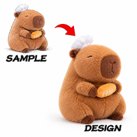 Fabricant Grossiste Usine Personnalisée Animaux en Peluche Mignons Jouet en Peluche Capybara Doux OEM ODM Vente en Gros en Vrac Faible MOQ