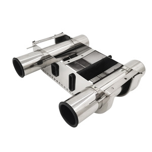 Soporte para Cañas de Pescar de Acero Inoxidable, Soporte Doble para Cañas de Barco - Product Image 3