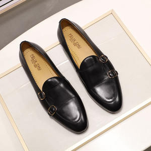Autumn New Arrival Best-Selling High-Quality British Carved Men Leather <b>Shoes</b> Thick-<b>Soled</b> for Business Casual Formal Occasions - Product Image 3