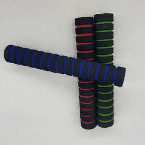 Puños para manillar de bicicleta de 22,2 mm antideslizantes para bicicletas de montaña, verde, rojo, azul - Product Image 4