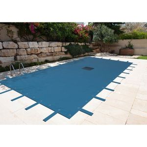 Haute Qualité <span class=keywords><strong>Pvc</strong></span> 140g/<span class=keywords><strong>m2</strong></span> <span class=keywords><strong>Bache</strong></span> De protection 6X10 m Pour Piscine Rectangulaire Bâche Couverture - Product Image 1