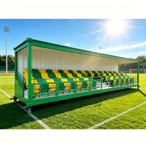Tribuna de Contenedor Marítimo de 20 pies/40 pies, con 3 Niveles de Asientos, para Estadios, Centros Deportivos, Escuelas y Parques - Product Image 6