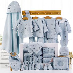 Coffret cadeau pour bébé de 22 pièces, vêtements pour nouveau-né, combinaison pour bébé de 0 à 12 mois, automne-hiver, produits pour bébés nouveau-nés - Product Image 5