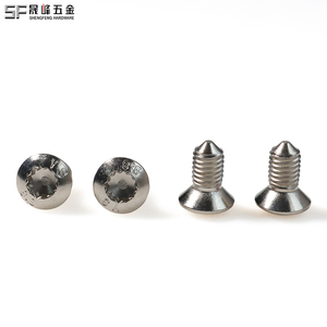 สกรูหัวจมหกเหลี่ยมคู่ DIN EN ISO14584 พร้อมหัวจมแบบยกสูง ปลายแหลมแบบด็อกพอยต์ 12 จุด ชุบนิกเกิล - Product Image 2