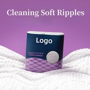 Rollo <span class=keywords><strong>de</strong></span> papel higiénico <span class=keywords><strong>de</strong></span> bambú <span class=keywords><strong>de</strong></span> 1-4 capas y <span class=keywords><strong>toallas</strong></span> <span class=keywords><strong>de</strong></span> papel, venta al por mayor a granel, papel tisú con logotipo personalizado, Rollo Jumbo y envío directo disponible - Product Image 4