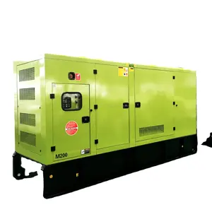 Soundproof weather proof diesel generator from 8kw to 2400 kw powered Cummins yuchai weicahi generator