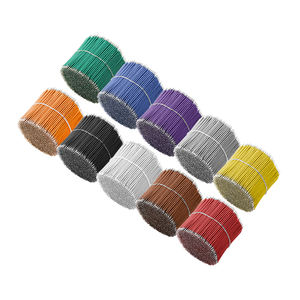 Американский стандарт ПВХ изолированный твердый проводник сварочная проволока 1007 <span class=keywords><strong>28awg</strong></span> 20 мм соединительный провод - Product Image 5