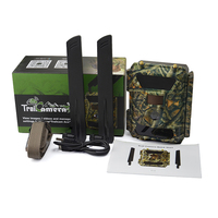 Caméra de chasse 4G Cloud Version 32MP 1080P avec vision nocturne, détection PIR 20M, GPS et écran 2.0 pouces, étanche