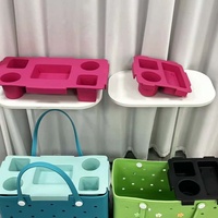 Organisateur de sac de plage personnalisé avec logo, insert léger en PVC, plateau de séparation pour grand sac fourre-tout, accessoires de voyage, rangement étanche
