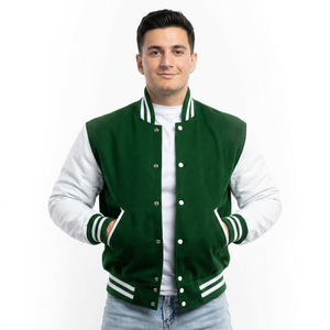 Vestes universitaires en laine XL de luxe de qualité supérieure pour hommes, design vintage unique, finition de qualité, à capuche, en toile, motif ODM, pour l'hiver - Product Image 1