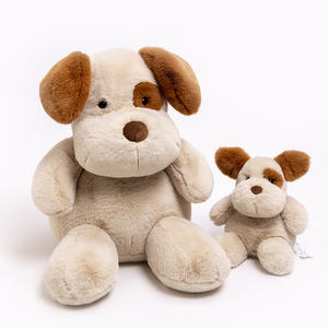 Jouet en peluche personnalisé de mascotte de cadeau de chien d'animal de peluche de logo de broderie de poupée - Product Image 2