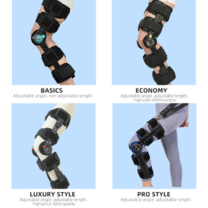 Attelle de Genou Post-Opératoire ROM Articulée de Qualité Personnalisable par le Fabricant, Orthèse d'Immobilisation et de Soutien du Genou - Product Image 5
