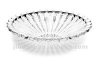 Plateau de fruits en plastique transparent durable en cristal PC pour restaurant, cuisine, fête, maison, hôtel, restauration et service commerciaux
