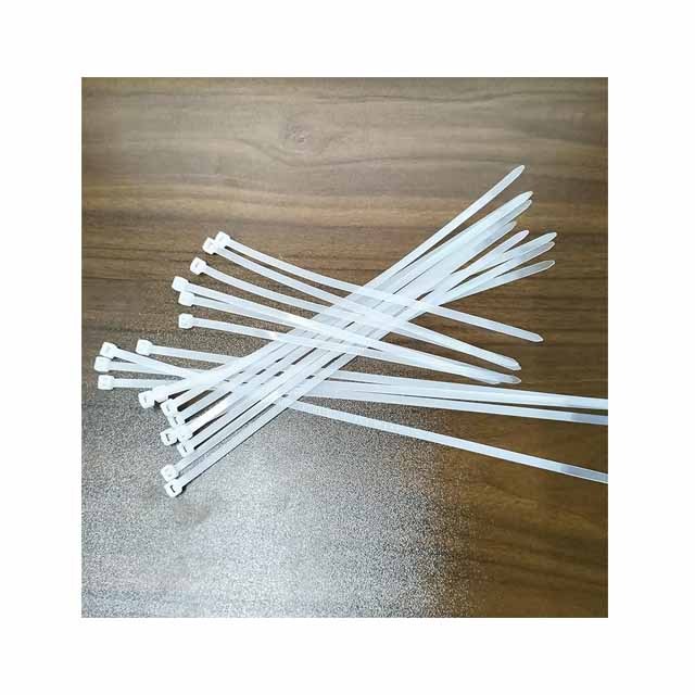 Low Price Environmental protection Material UV Resistant Black Self-locking Nylon 66 Cable Zipper