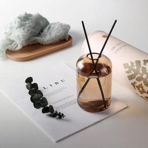 Nuevo <span class=keywords><strong>Perfume</strong></span> de Lujo para el Hogar, Marca Propia, Botella de Vidrio de Gran Capacidad, Difusor de Varillas de Fibra, Juego de Difusores - Product Image 2